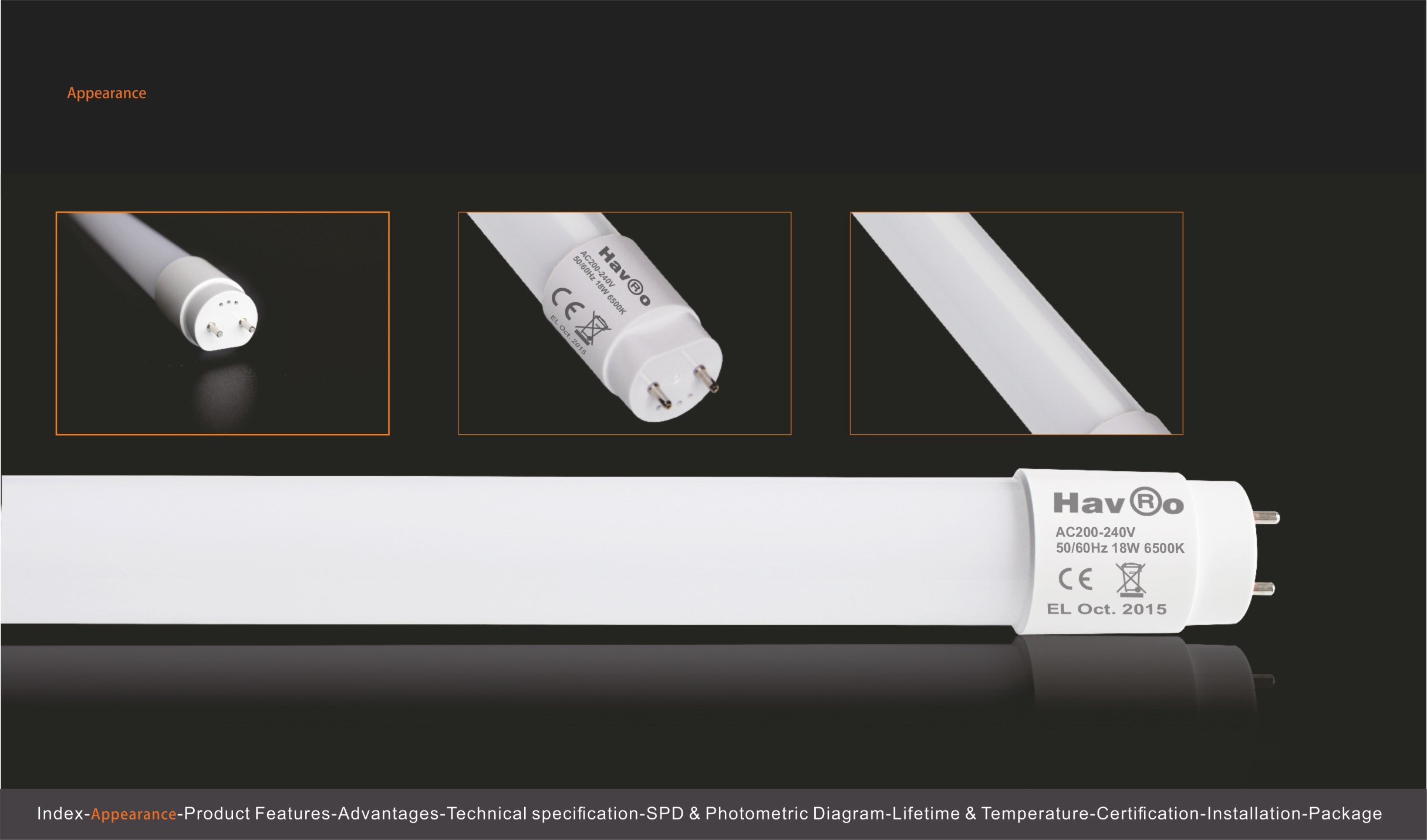LED Glass Tube T8 series 

TÜV Attestation of Conformity