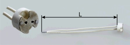 Ceramic Lamp Socket GX 5.3 /MDZ 45319/