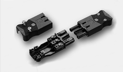 Art. No. MDZ51071ST Stecker - Plug 250V 16A 3 - polige; Art. No. MDZ51071BU Busche - Socket 250V 16A 3 - polige