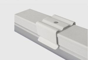 Verlängerungsleityung Extension lead 210 mm Montageclip 12 mm Metall-Ausführung (weiß lackiert)Mounting clip 25 mm metal version (white painted)