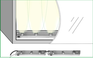 Posterbox Module für Leuchtkasten CREE LED Posterbox Modules for Light Boxes CREE LED