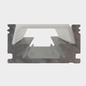 Aluminium LED Profil mit PMMA Cover No. 135121