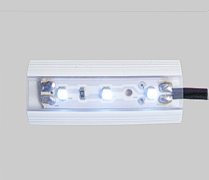 Aluminium LED Profil mit PMMA Cover No. 20983P - flexible